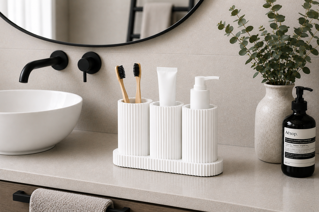 The Trio Bathroom Set