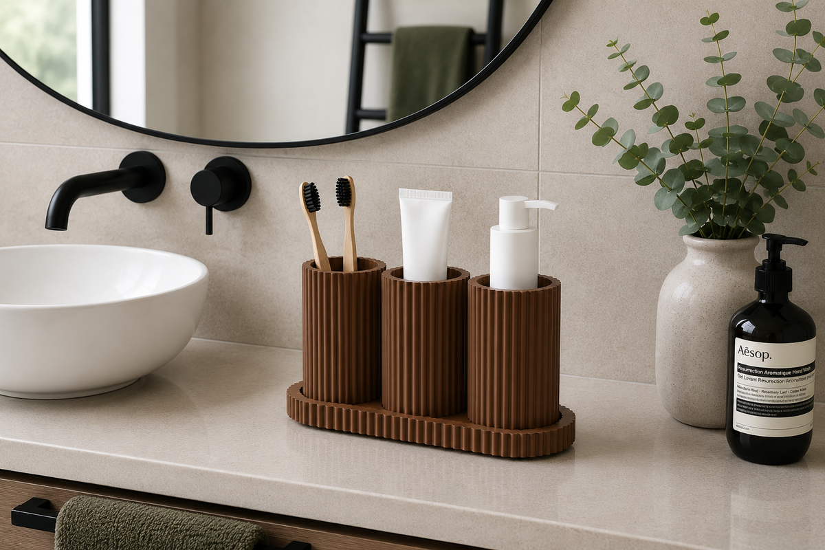 The Trio Bathroom Set